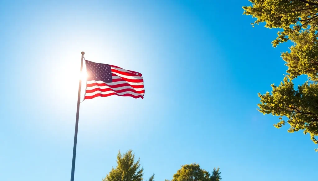 half staff or half mast